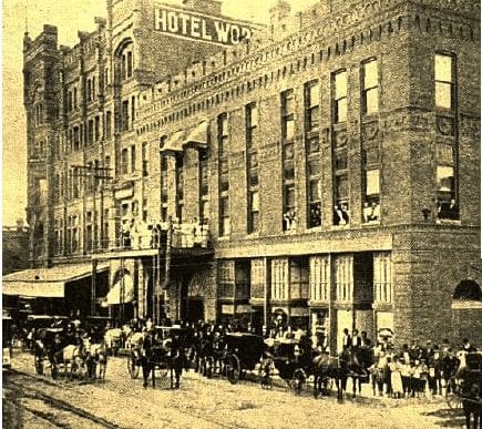Worth Hotel circa 1894